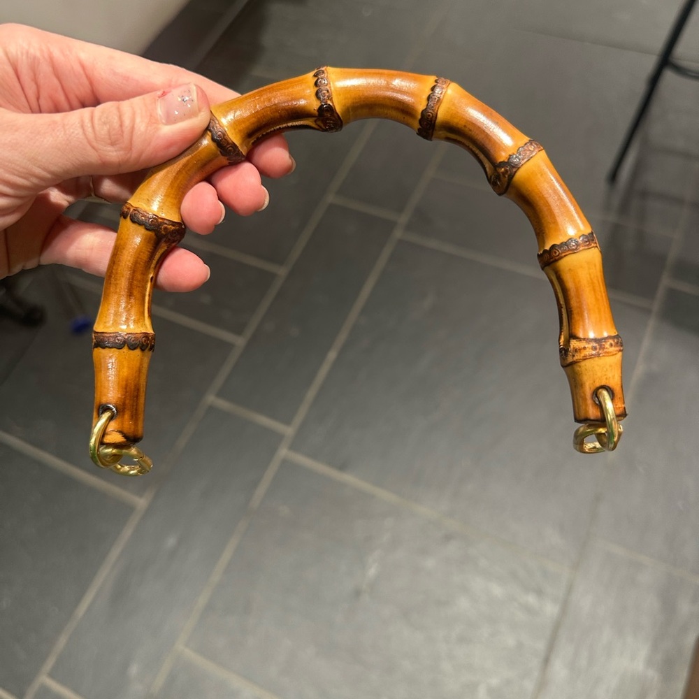 Clare V. Bamboo Handle